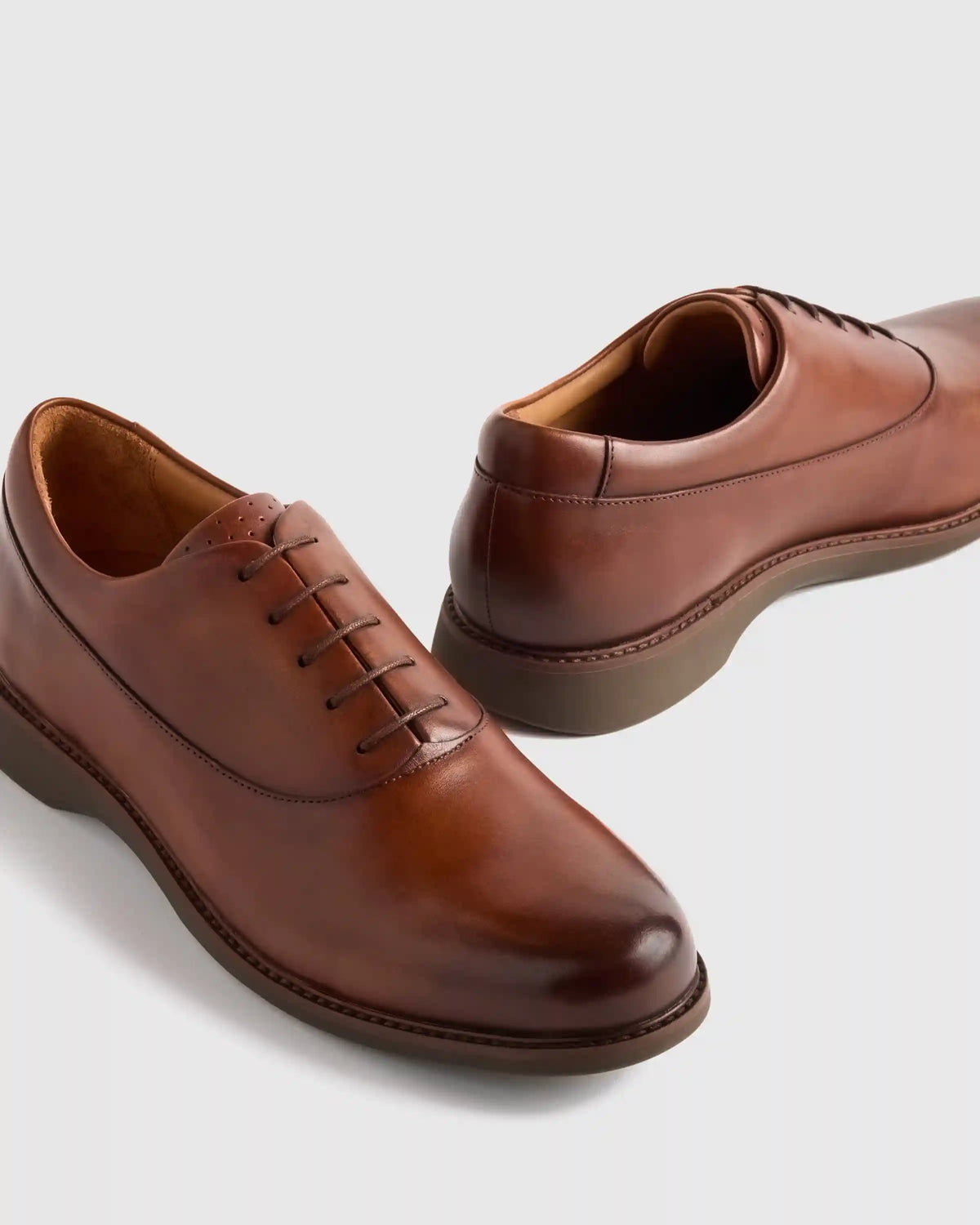 Hybrid Crafted Leather Oxford