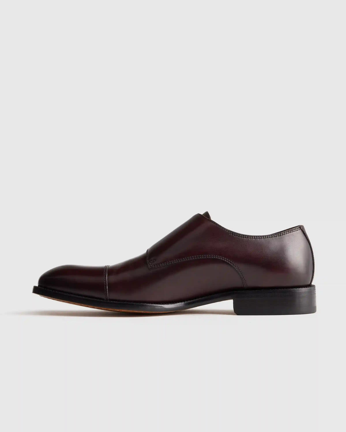 Italian Leather Monk Strap Oxford