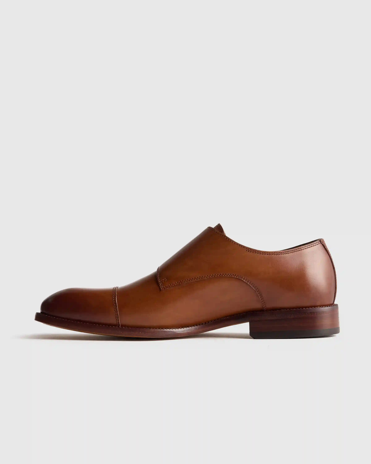 Italian Leather Monk Strap Oxford