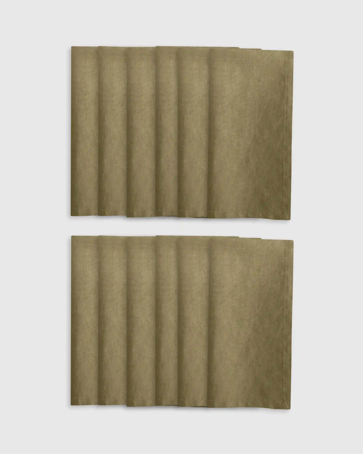 European Linen Napkins, Set of 12