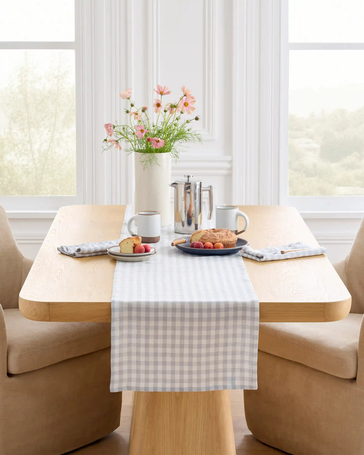 European Linen Table Runner