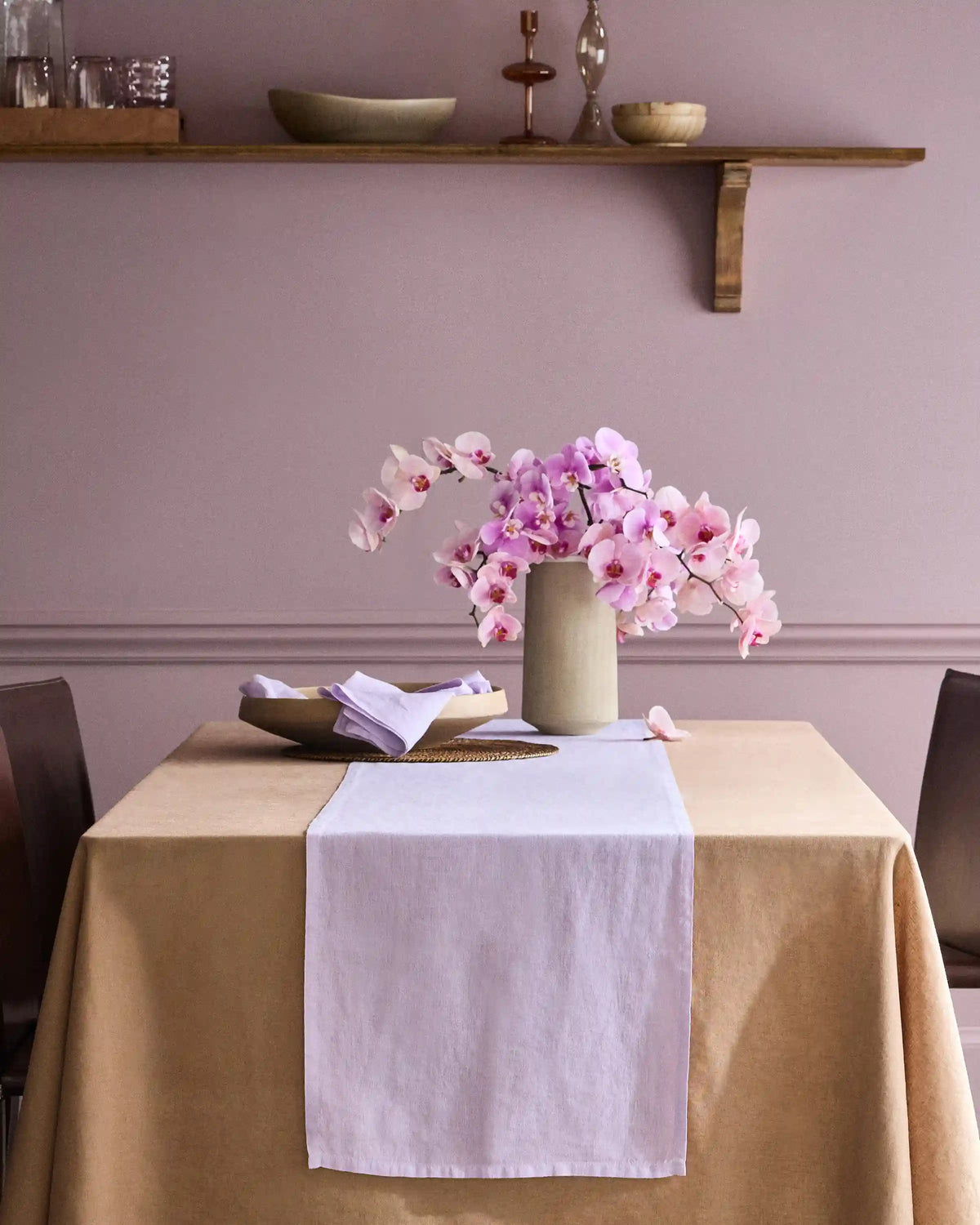 European Linen Table Runner