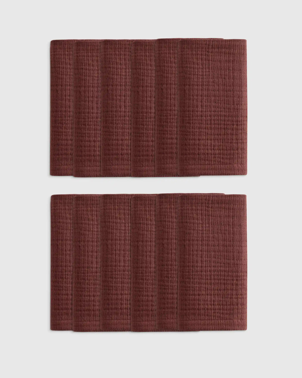 Organic Cotton Gauze Napkins, Set of 12