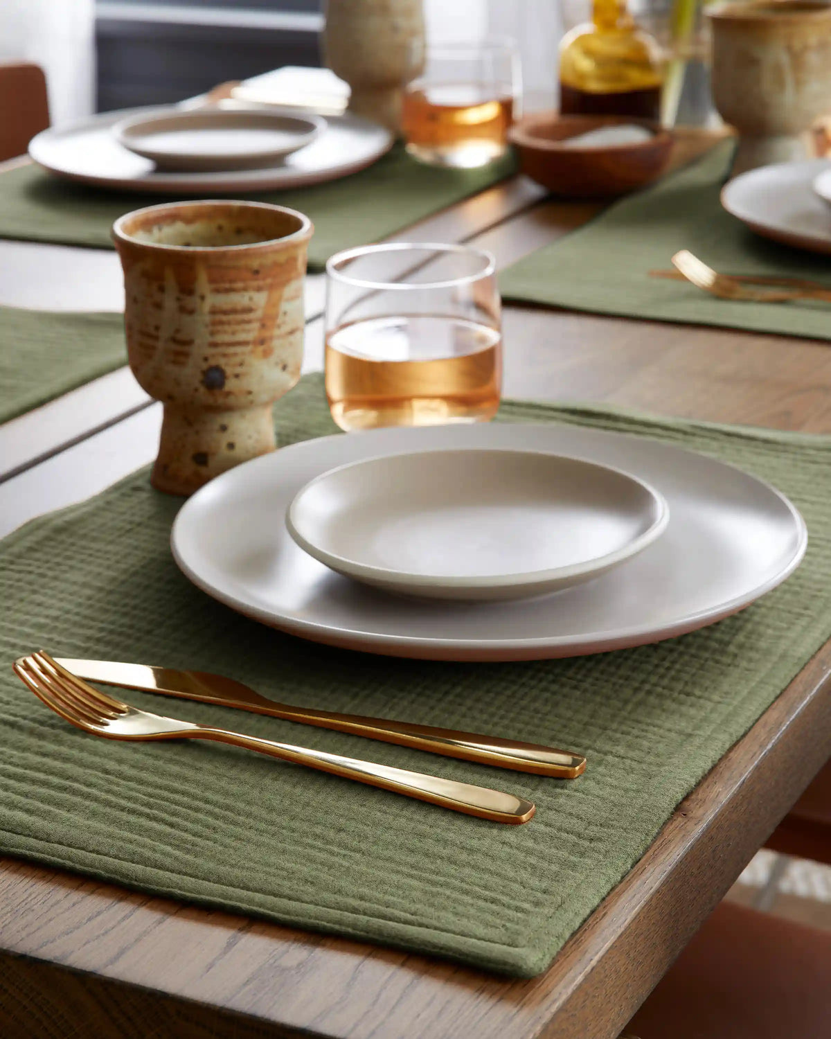 Organic Cotton Gauze Placemats (Set of 8)