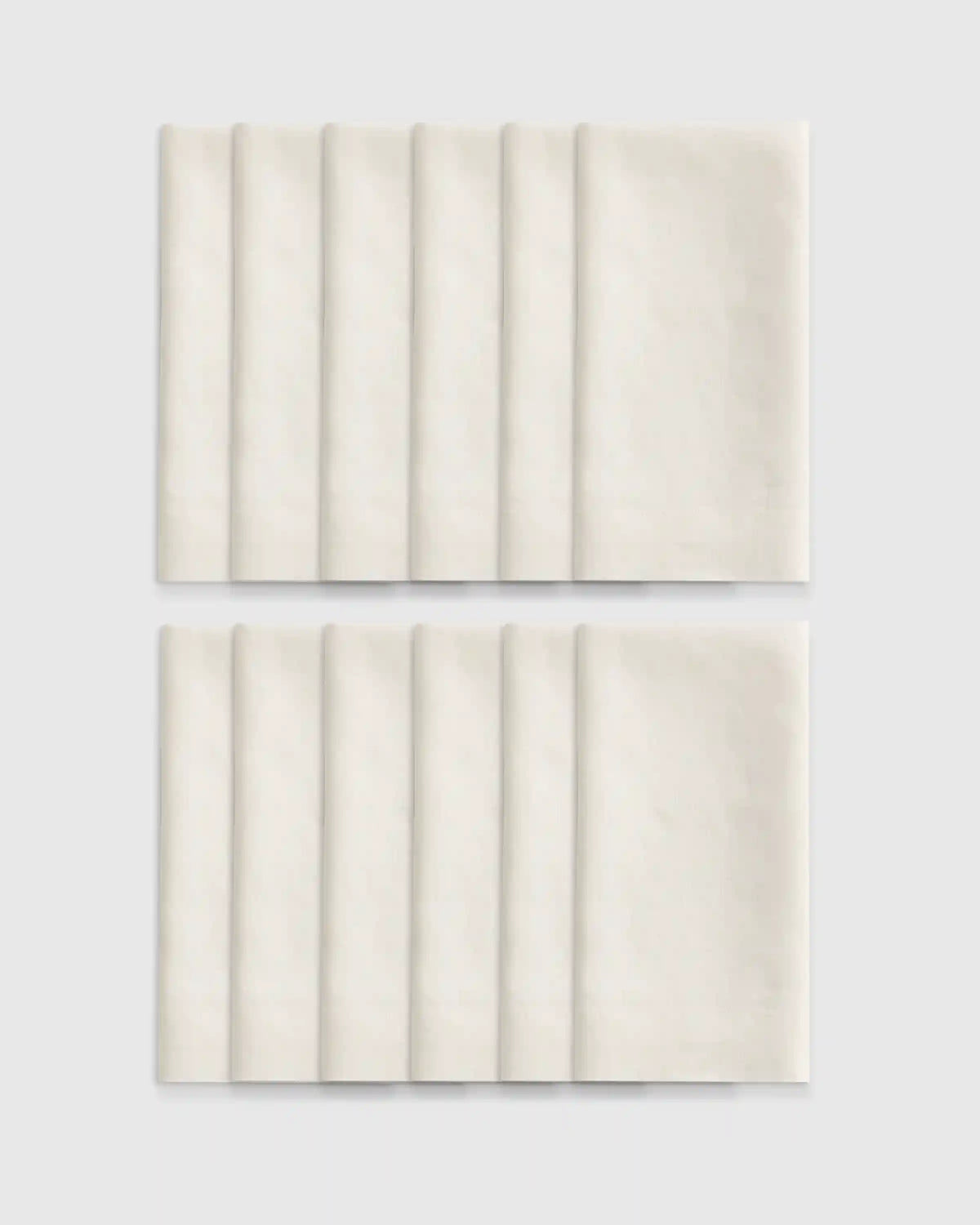 European Linen Wide-Hem Napkins, Set of 12