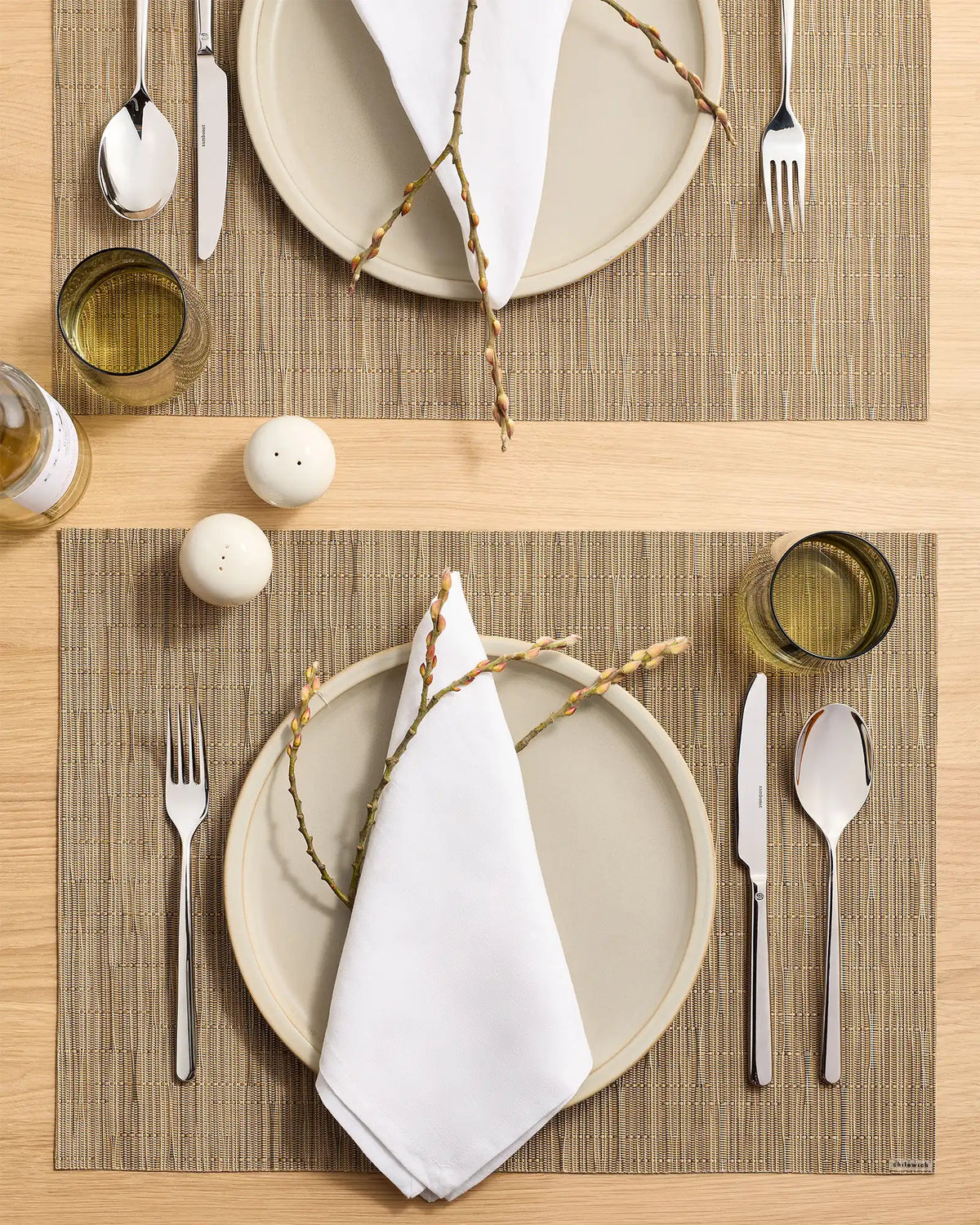 Bamboo Easy-Care Rectangular Placemat, Set of 4 by Chilewich