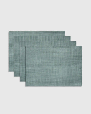 Basketweave Easy-Care Rectangular Placemat, Set of 4 by Chilewich