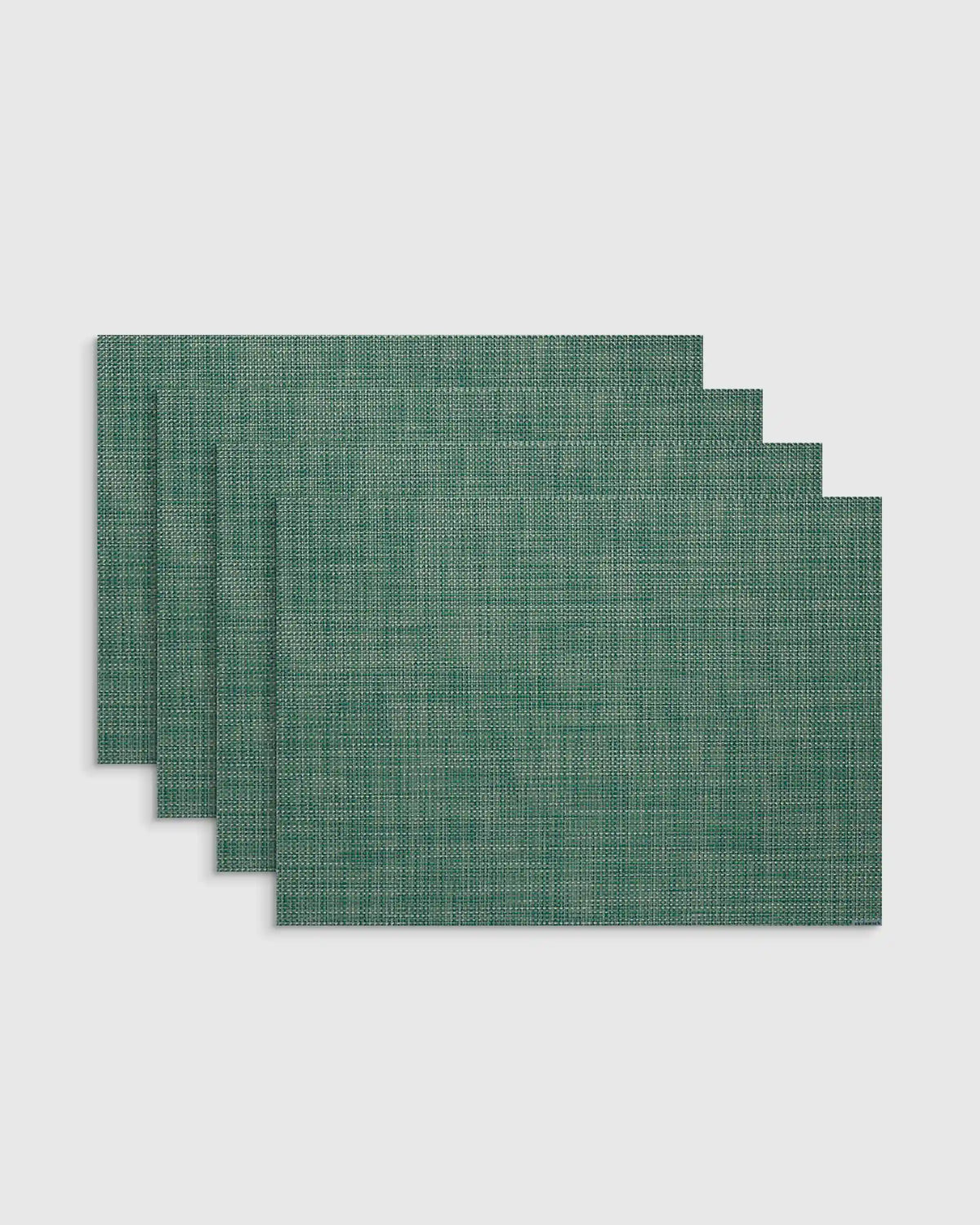 Mini Basketweave Easy-Care Rectangular Placemat, Set of 4 by Chilewich