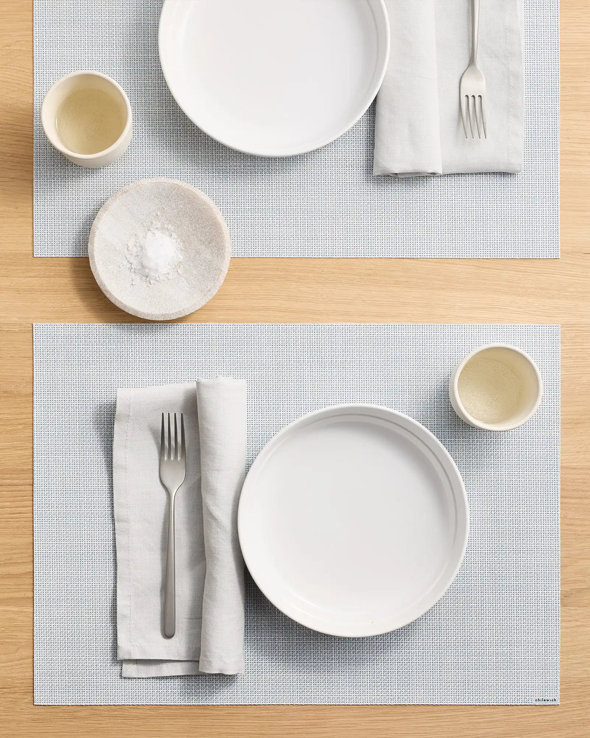 Mini Basketweave Easy-Care Rectangular Placemat, Set of 4 by Chilewich