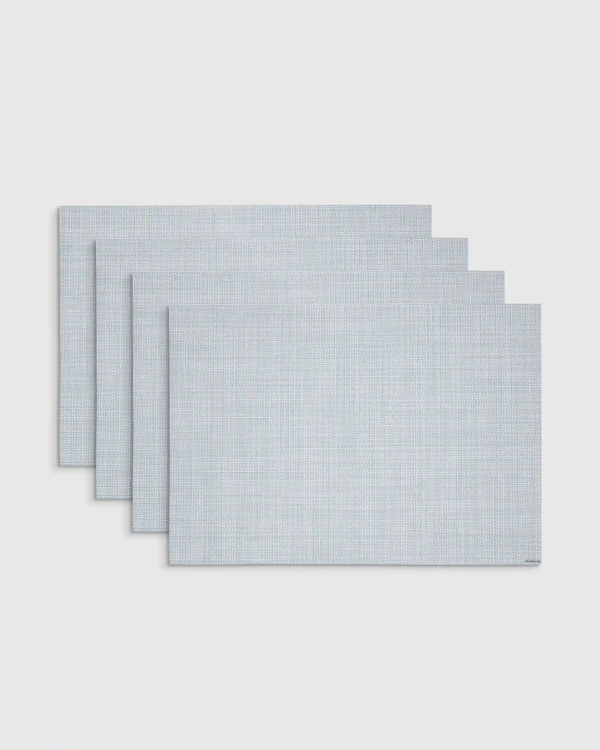 Mini Basketweave Easy-Care Rectangular Placemat, Set of 4 by Chilewich