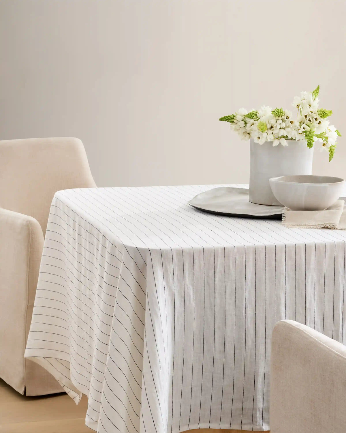 European Linen Tablecloth