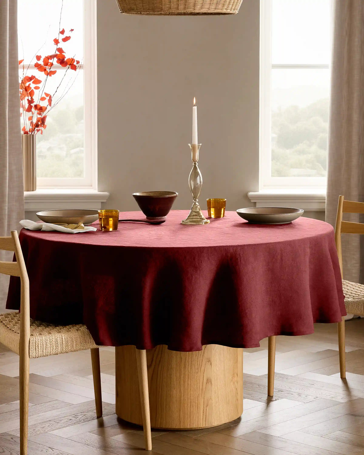 European Linen Tablecloth