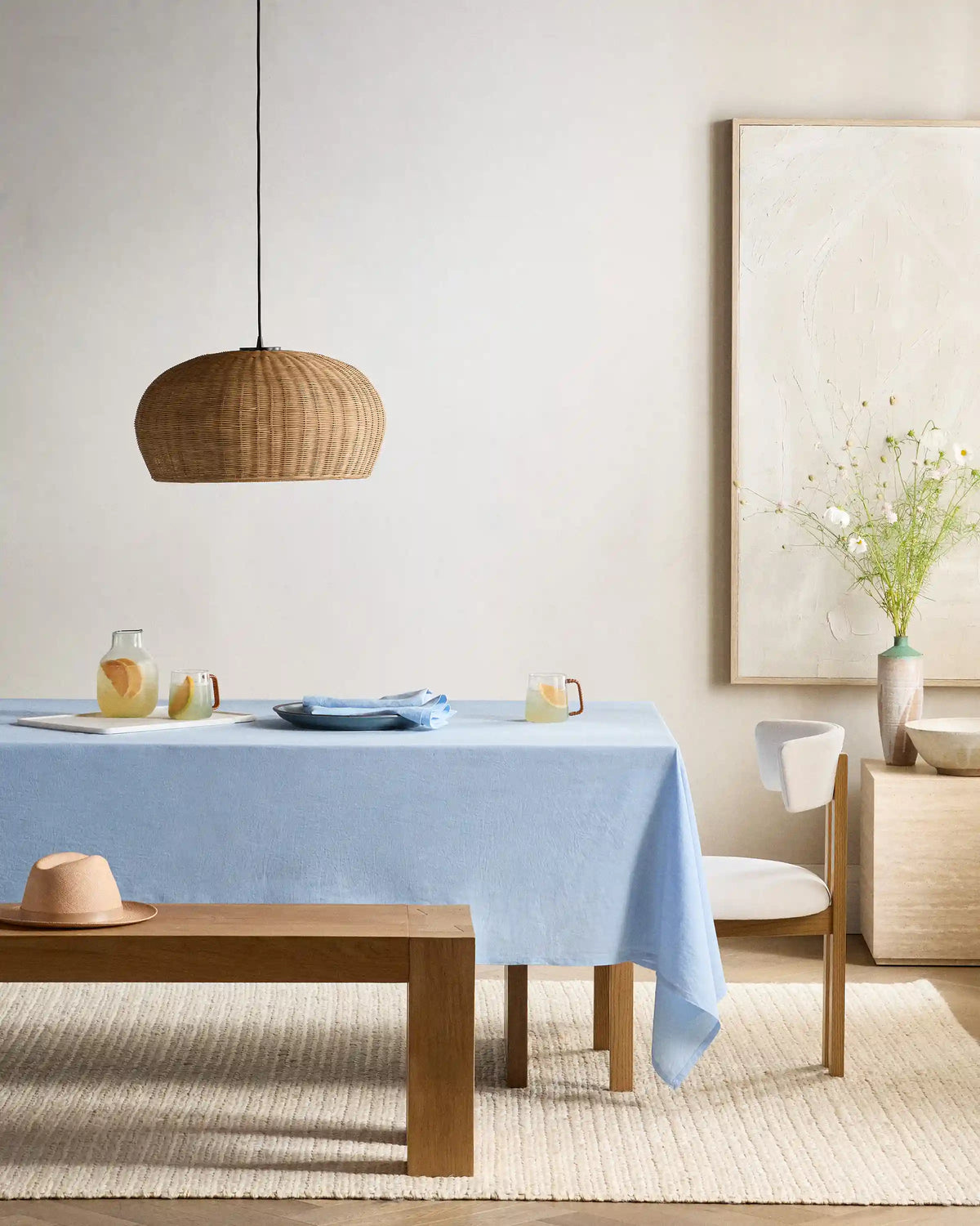 European Linen Tablecloth