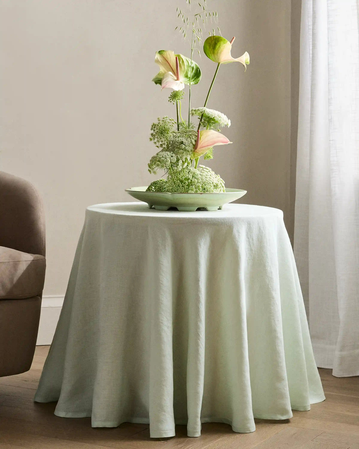 European Linen Tablecloth