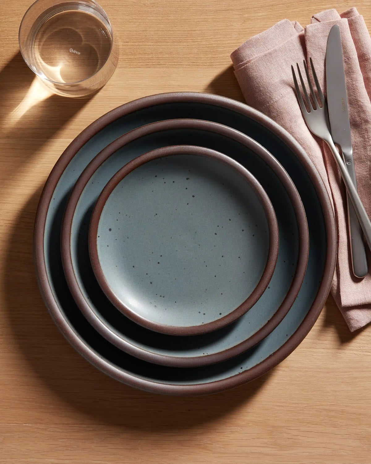 Cake Plate, Set of 4 by East Fork