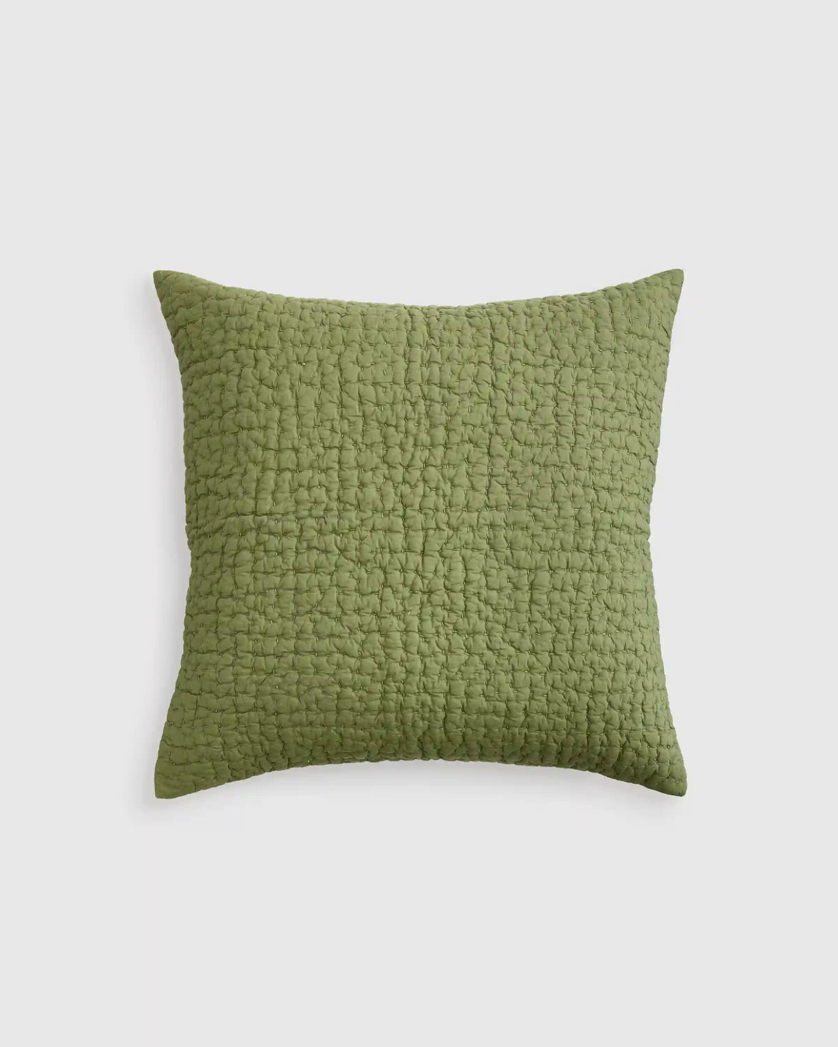 Organic Cotton Hand Stitched Pillow Cover