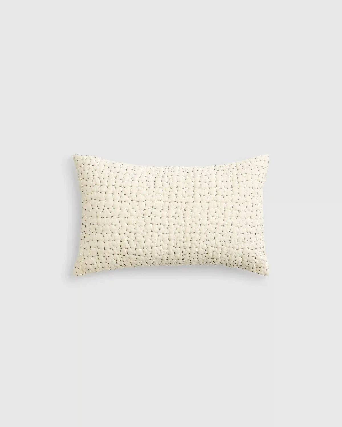 Organic Cotton Hand Stitched Pillow Cover