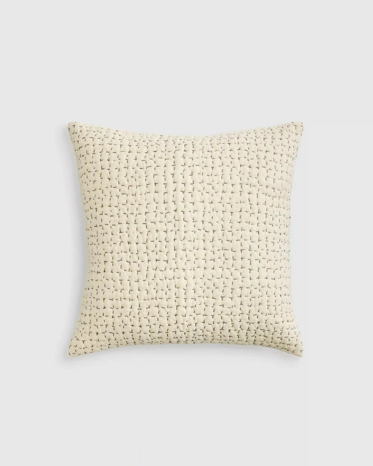 Organic Cotton Hand Stitched Pillow Cover