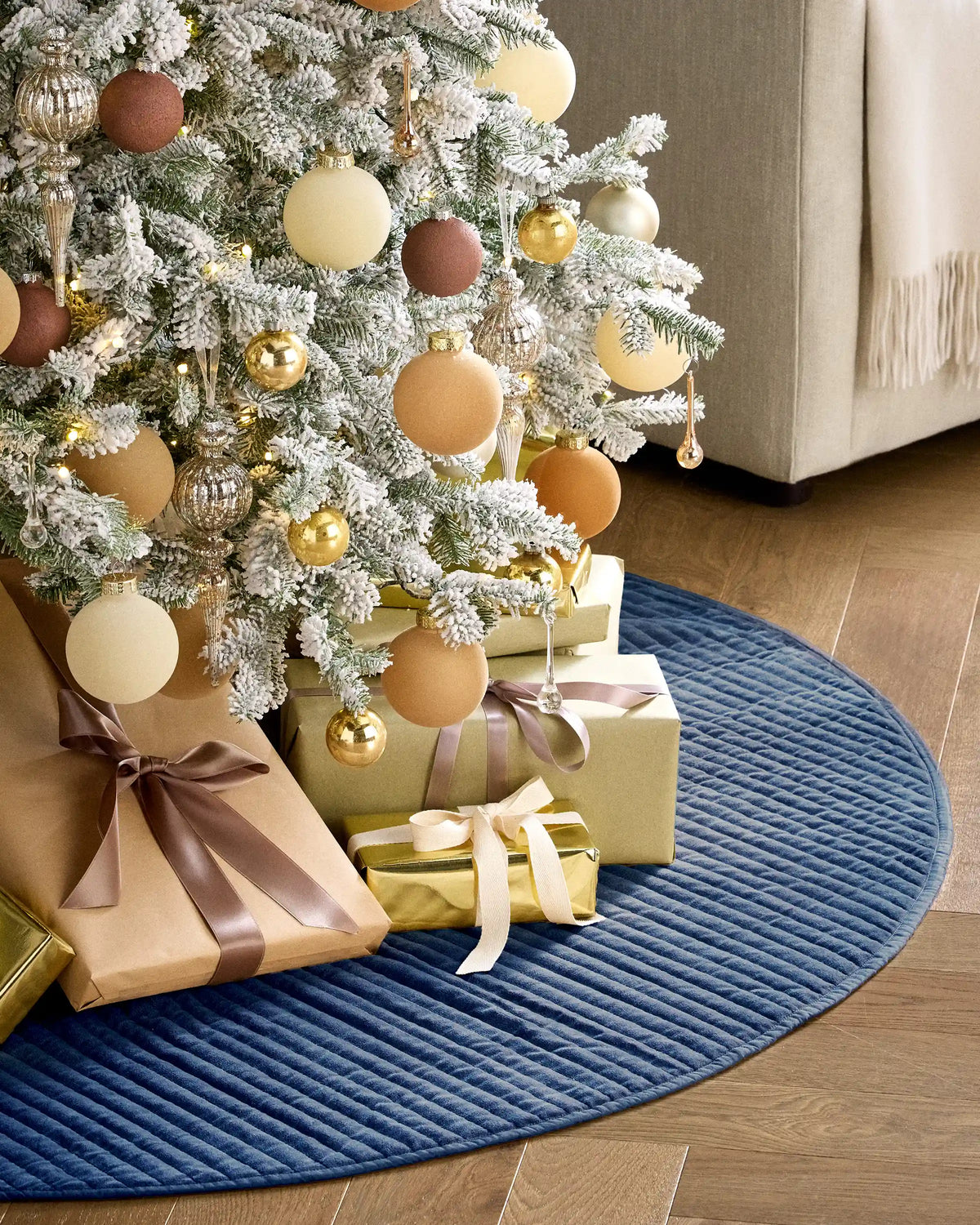Cotton Velvet Tree Skirt