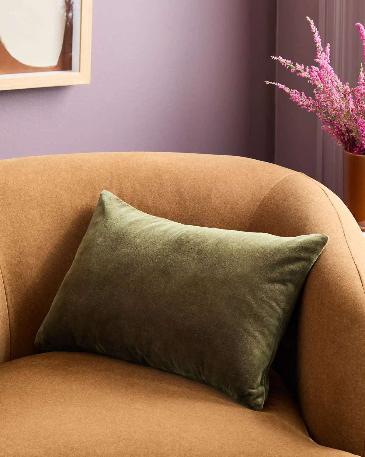Classic Cotton Velvet Pillow Cover (Set of 2)