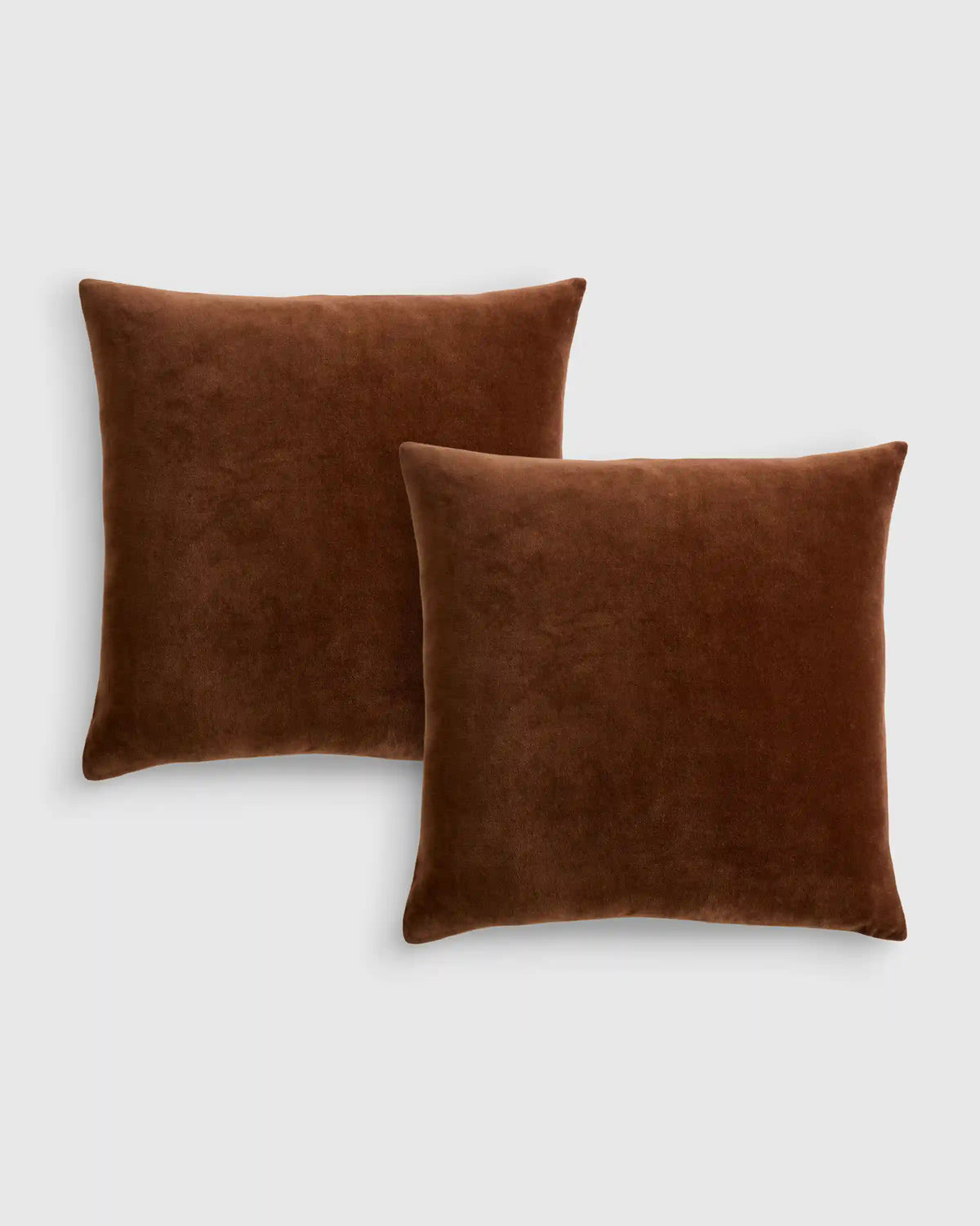 Classic Cotton Velvet Pillow Cover (Set of 2)