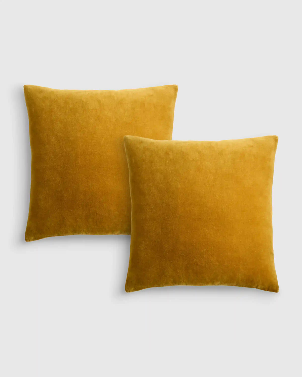 Classic Cotton Velvet Pillow Cover (Set of 2)