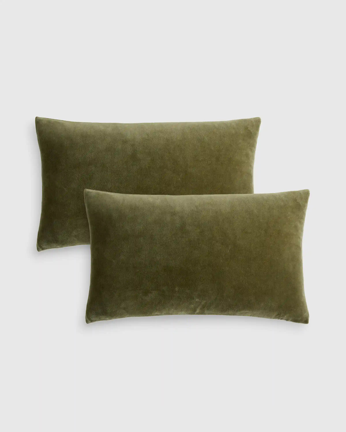 Classic Cotton Velvet Pillow Cover (Set of 2)