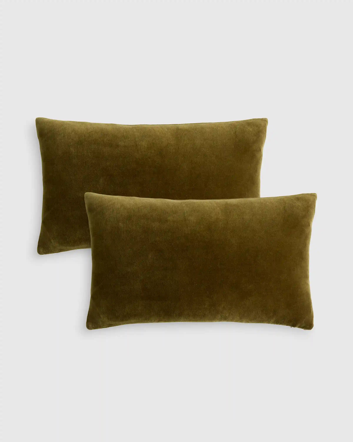 Classic Cotton Velvet Pillow Cover (Set of 2)