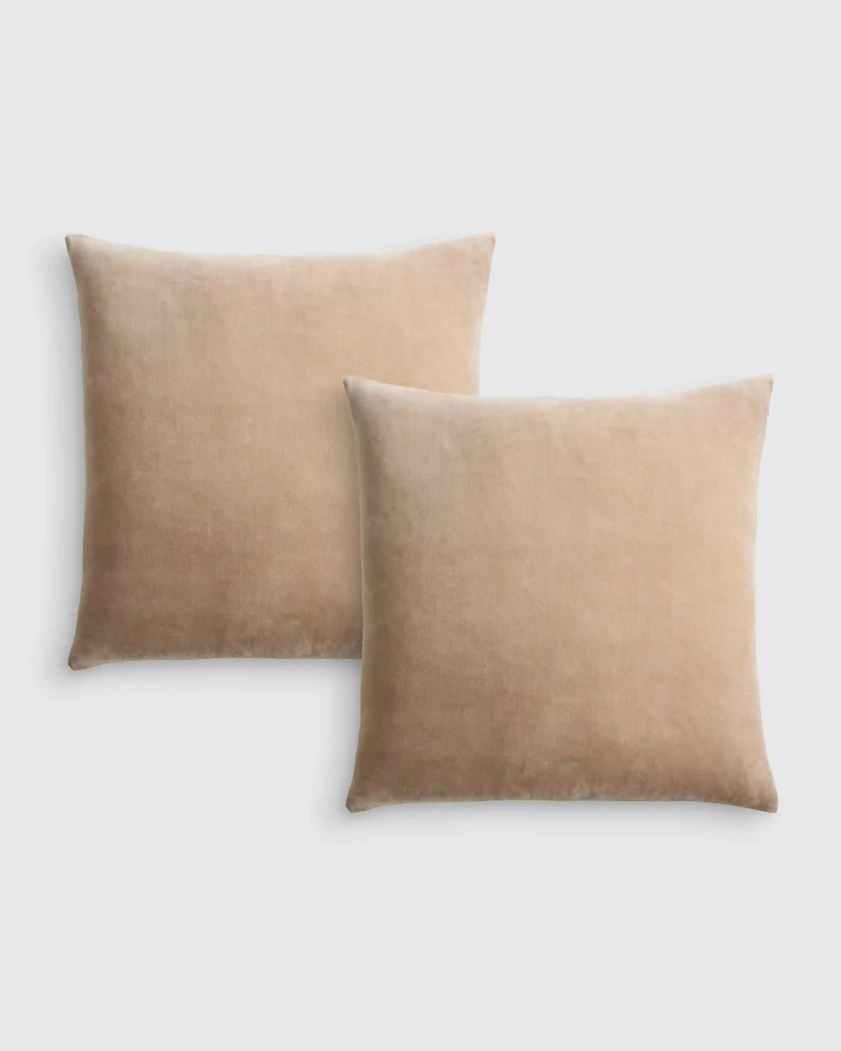 Classic Cotton Velvet Pillow Cover (Set of 2)