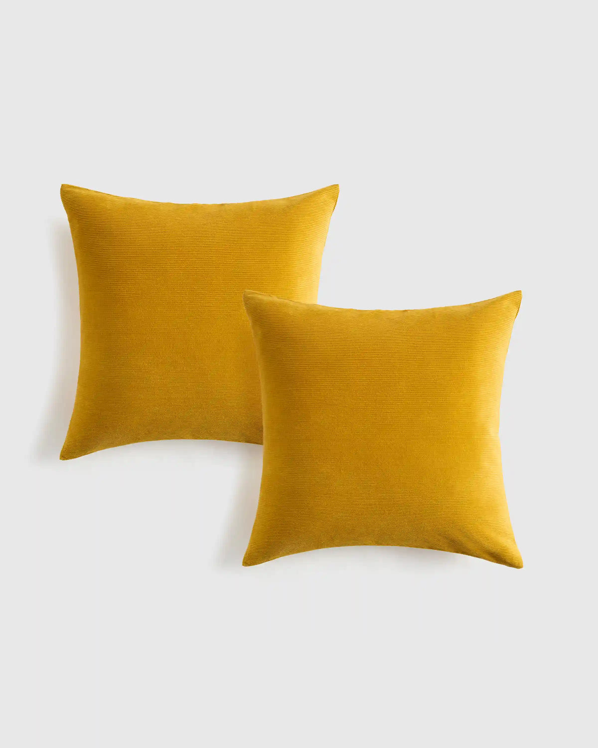 Corduroy Cotton Velvet Pillow Cover (Set of 2)