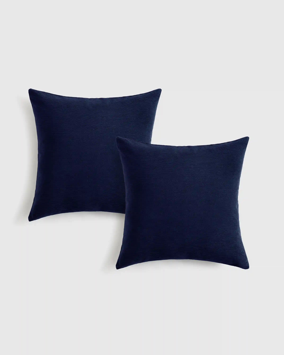 Corduroy Cotton Velvet Pillow Cover (Set of 2)