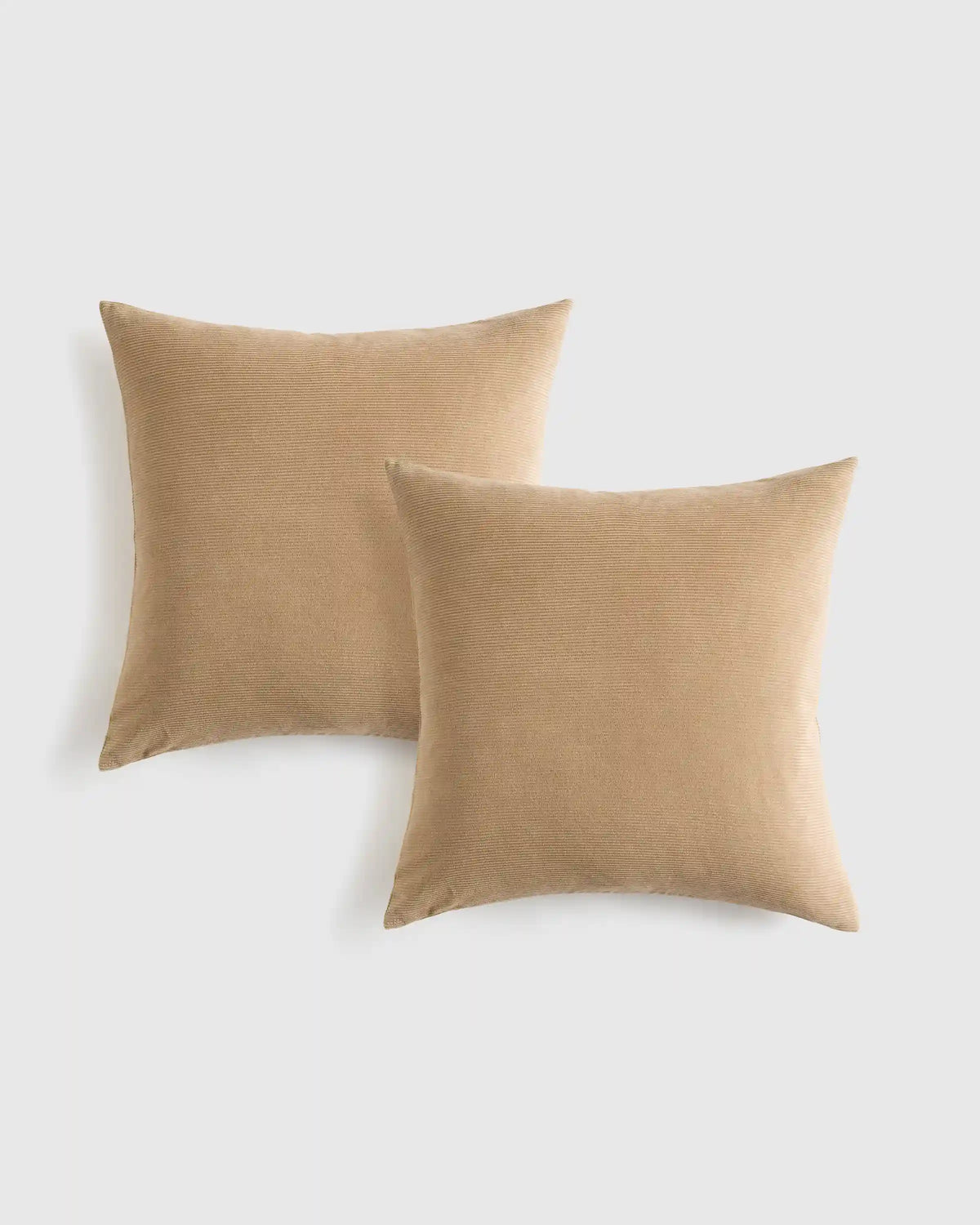 Corduroy Cotton Velvet Pillow Cover (Set of 2)