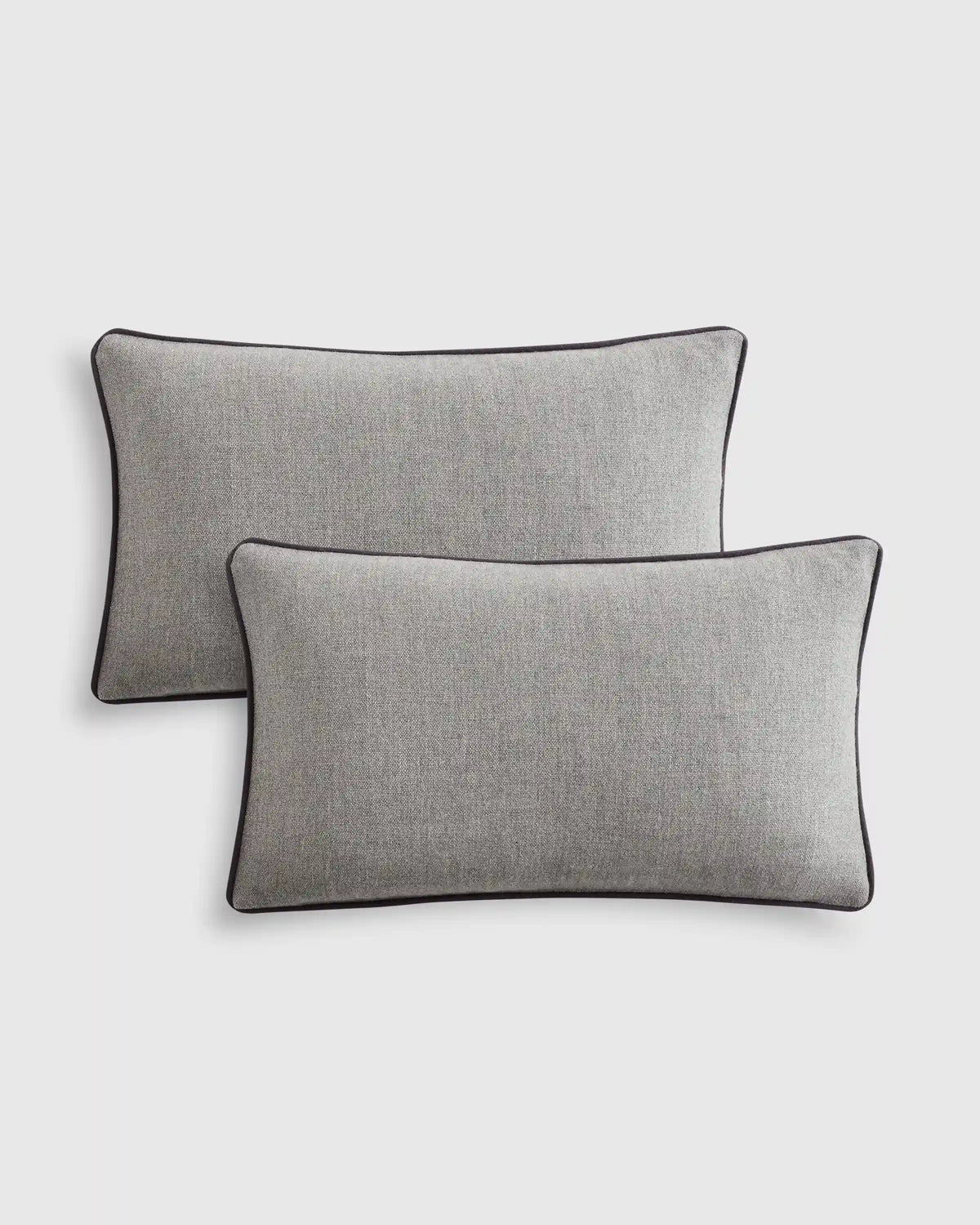 Contrast Piped Wool Pillow Cover (Set of 2)
