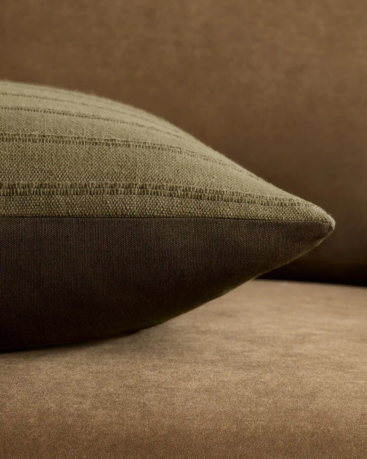 Textured Striped Cotton Pillow Cover (Set of 2)