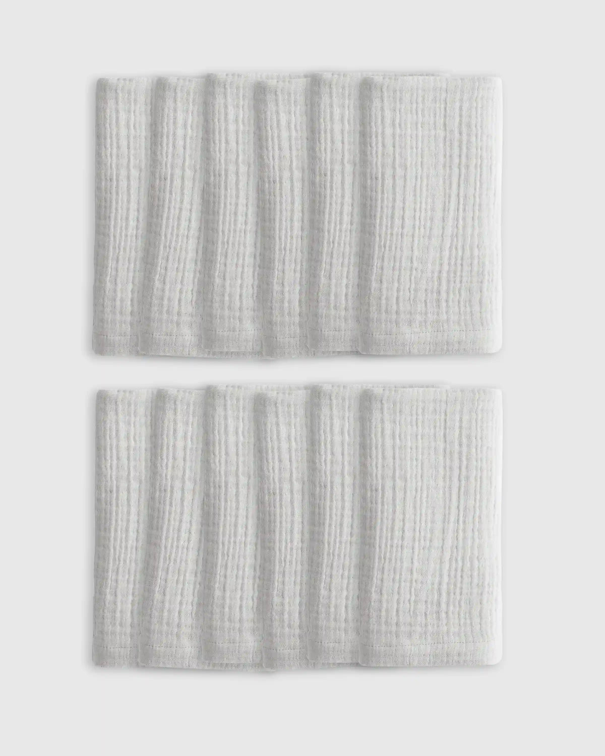 Organic Cotton Gauze Napkins, Set of 12