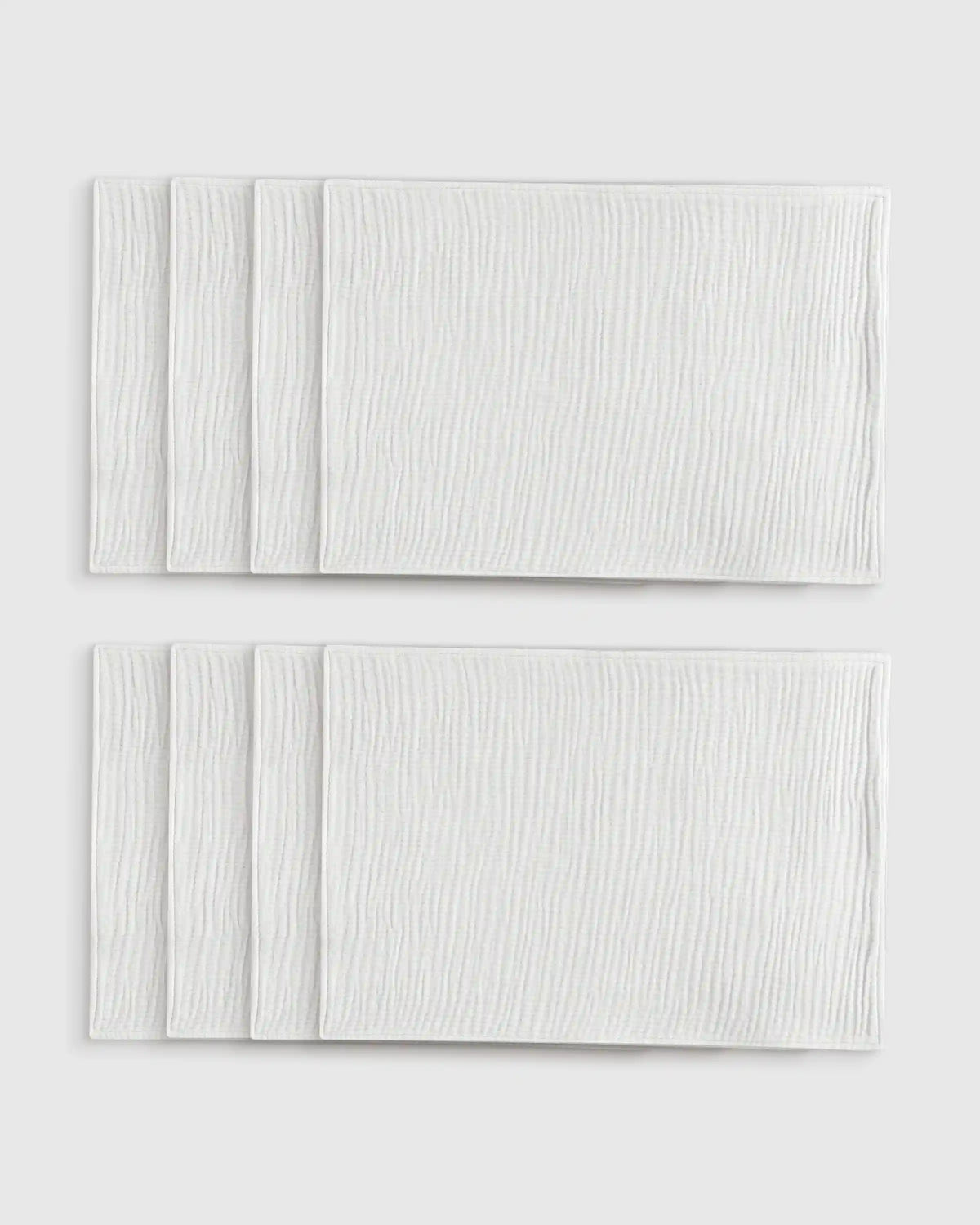 Organic Cotton Gauze Placemats (Set of 8)