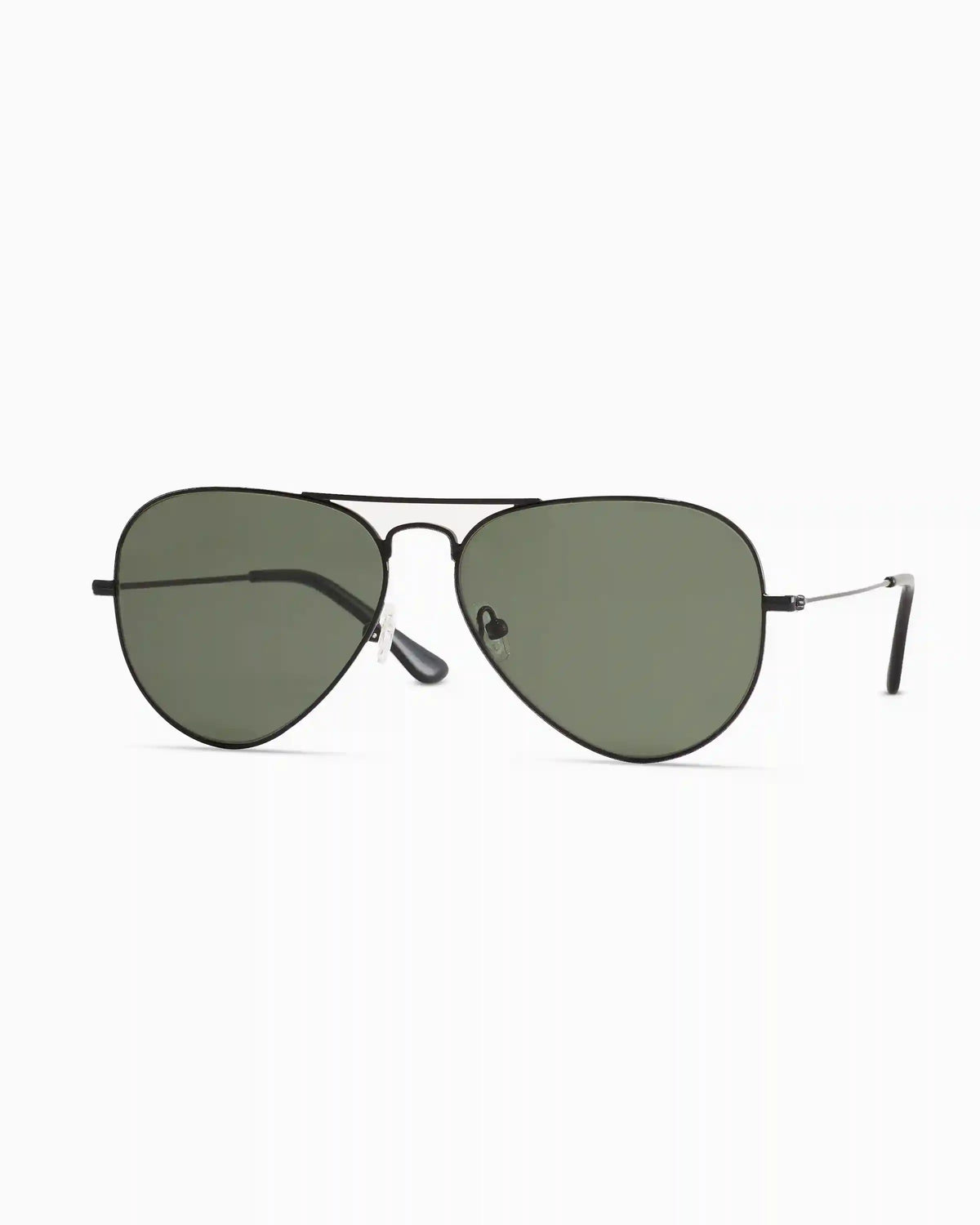 Halston Polarized Stainless Steel Aviator Sunglasses