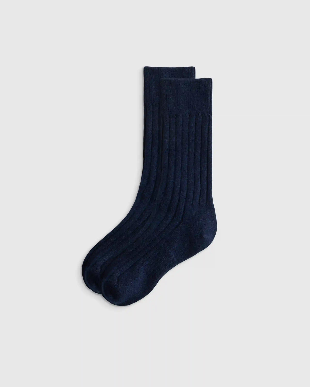 Merino Cashmere Blend Ribbed Crew Sock (3-Pack)