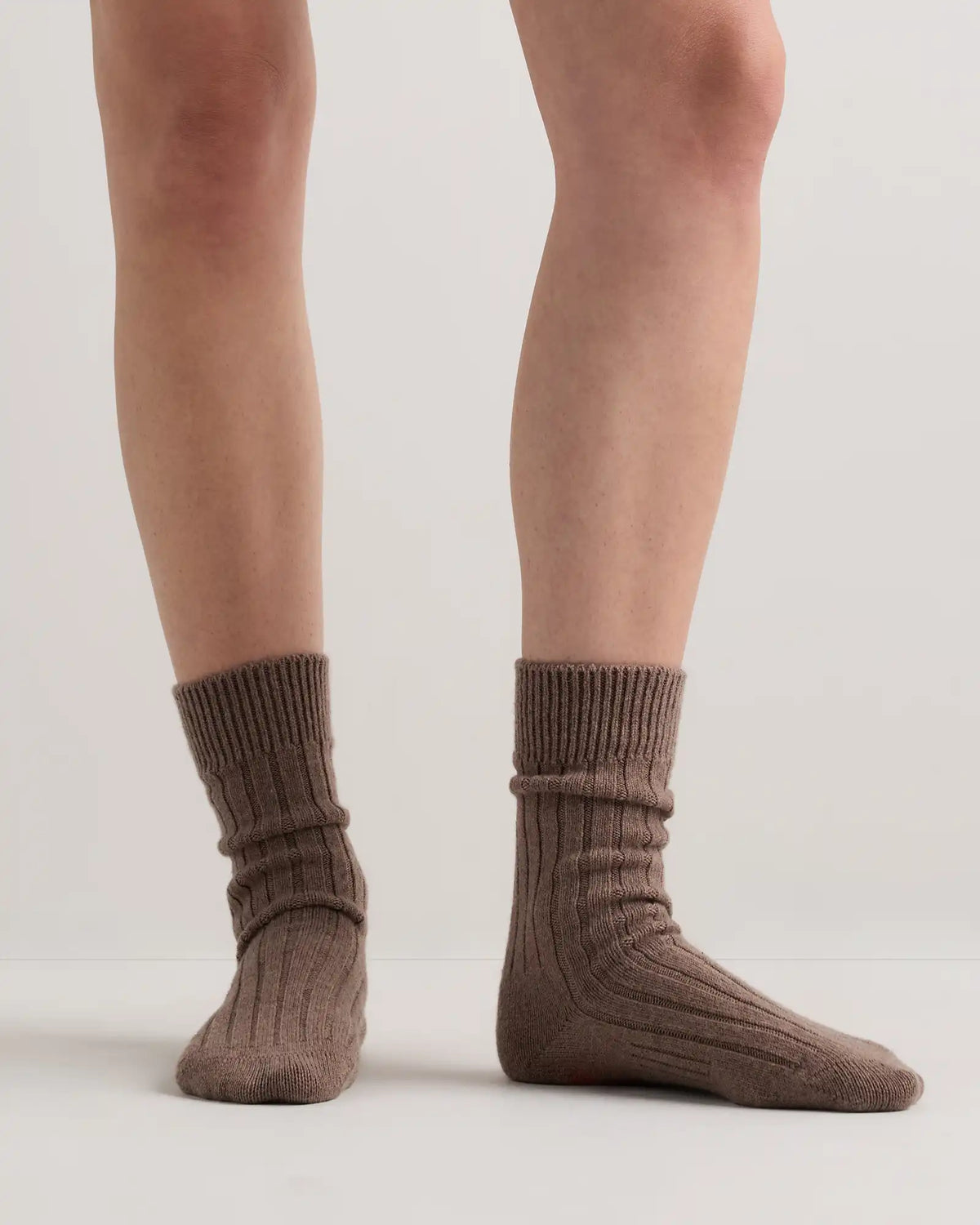 Merino Cashmere Blend Ribbed Crew Sock (3-Pack)