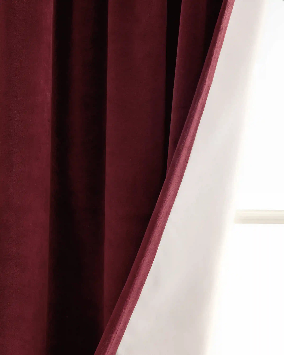 Cotton Velvet True Blackout Curtain - Single Panel