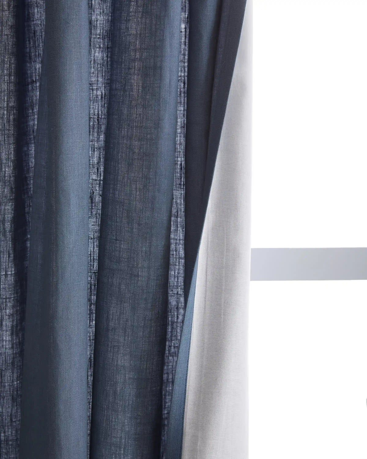European Linen Curtain - Single Panel