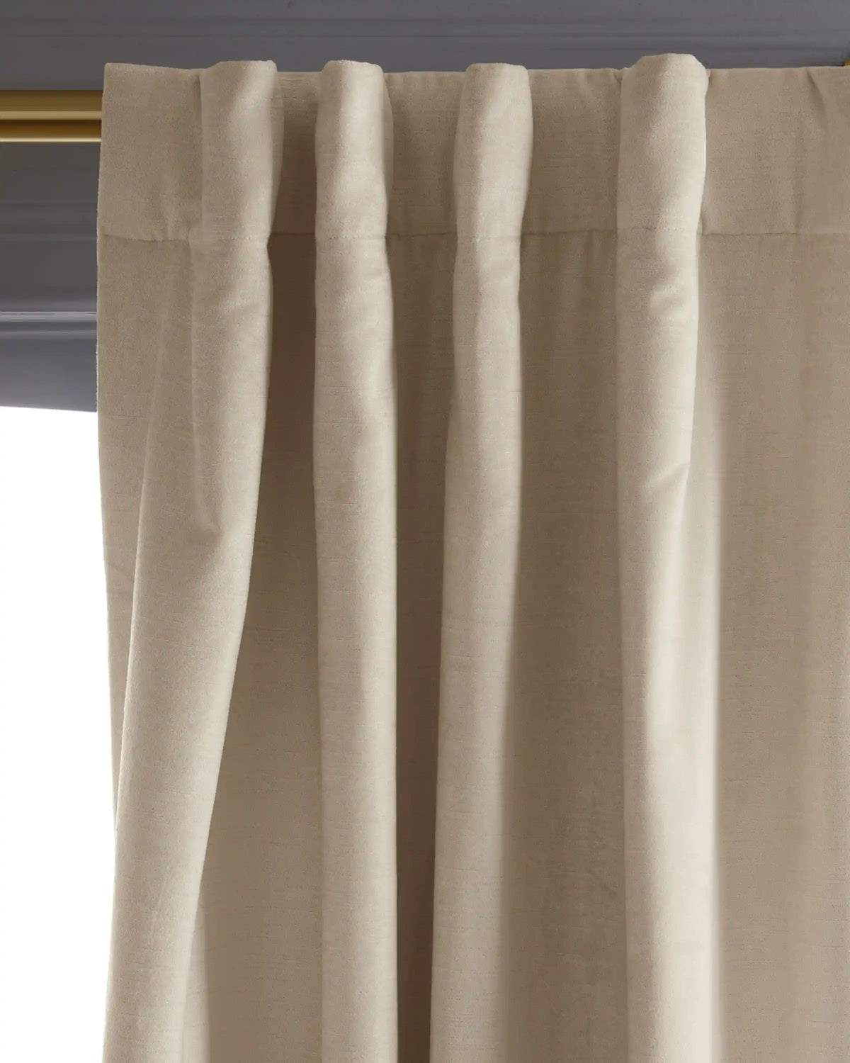 Luster Velvet True Blackout Curtain - Single Panel