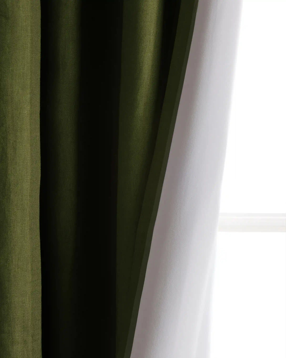 European Linen True Blackout Curtain - Single Panel