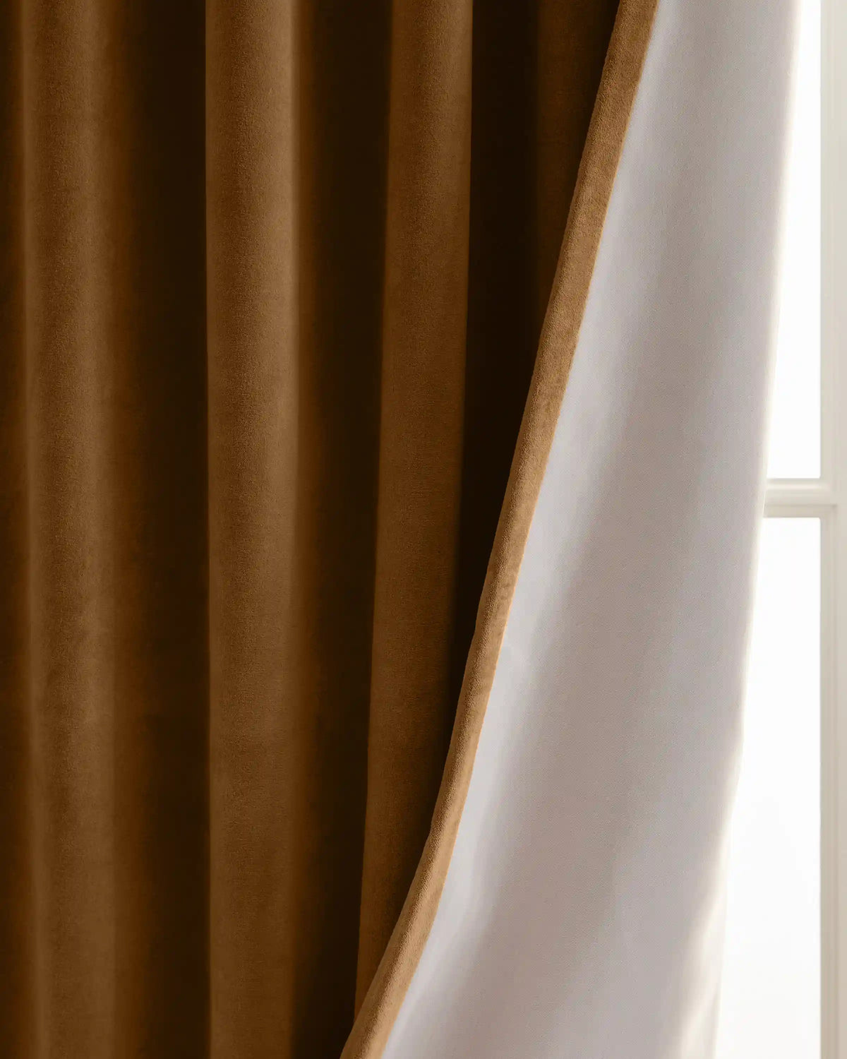 Cotton Velvet True Blackout Curtain - Single Panel