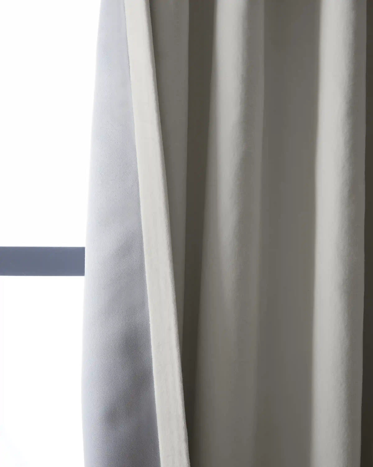 Cotton Velvet True Blackout Curtain - Single Panel