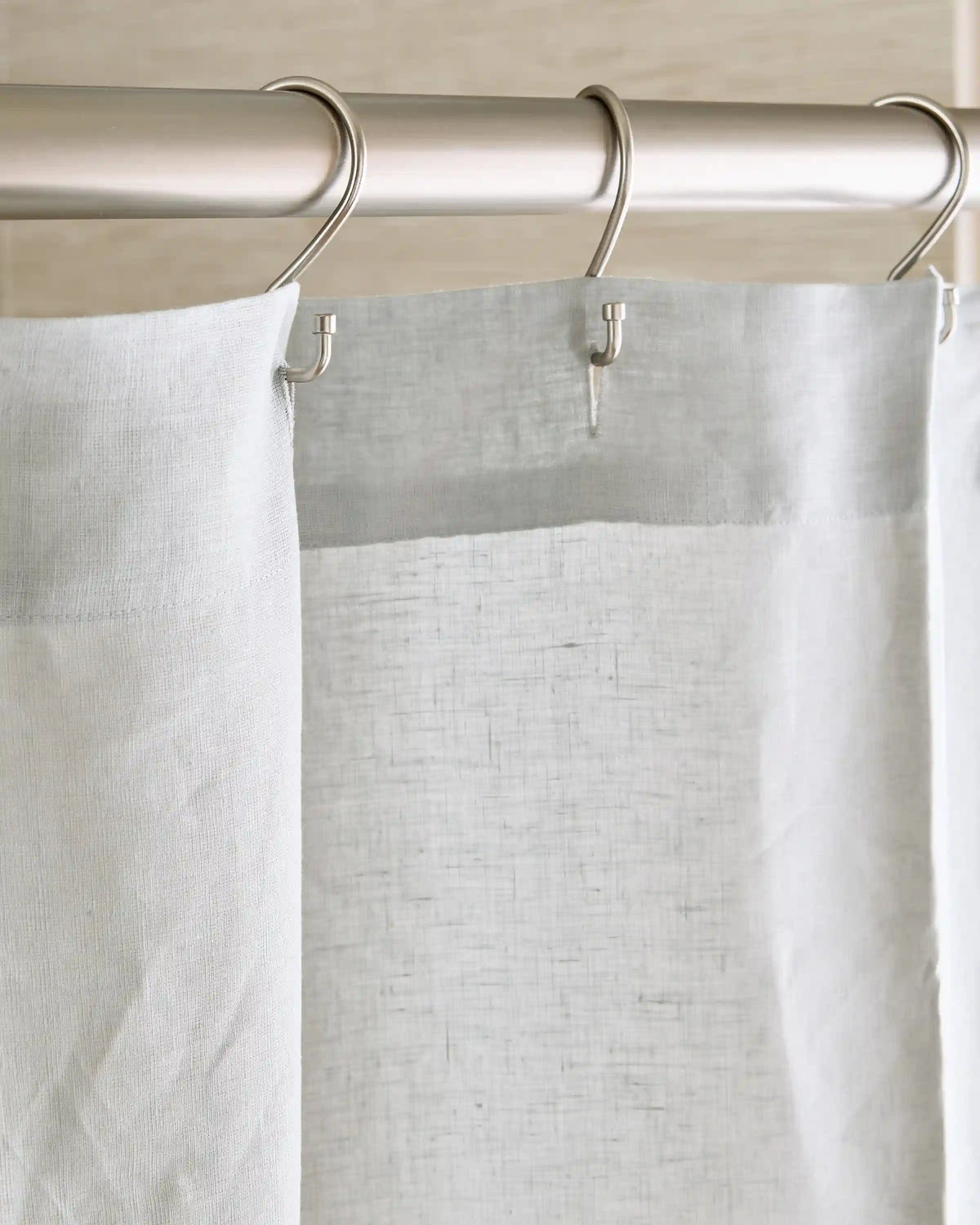 European Linen Shower Curtain
