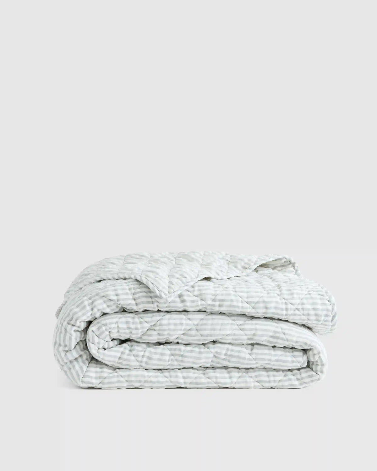 European Linen Stripe Quilt