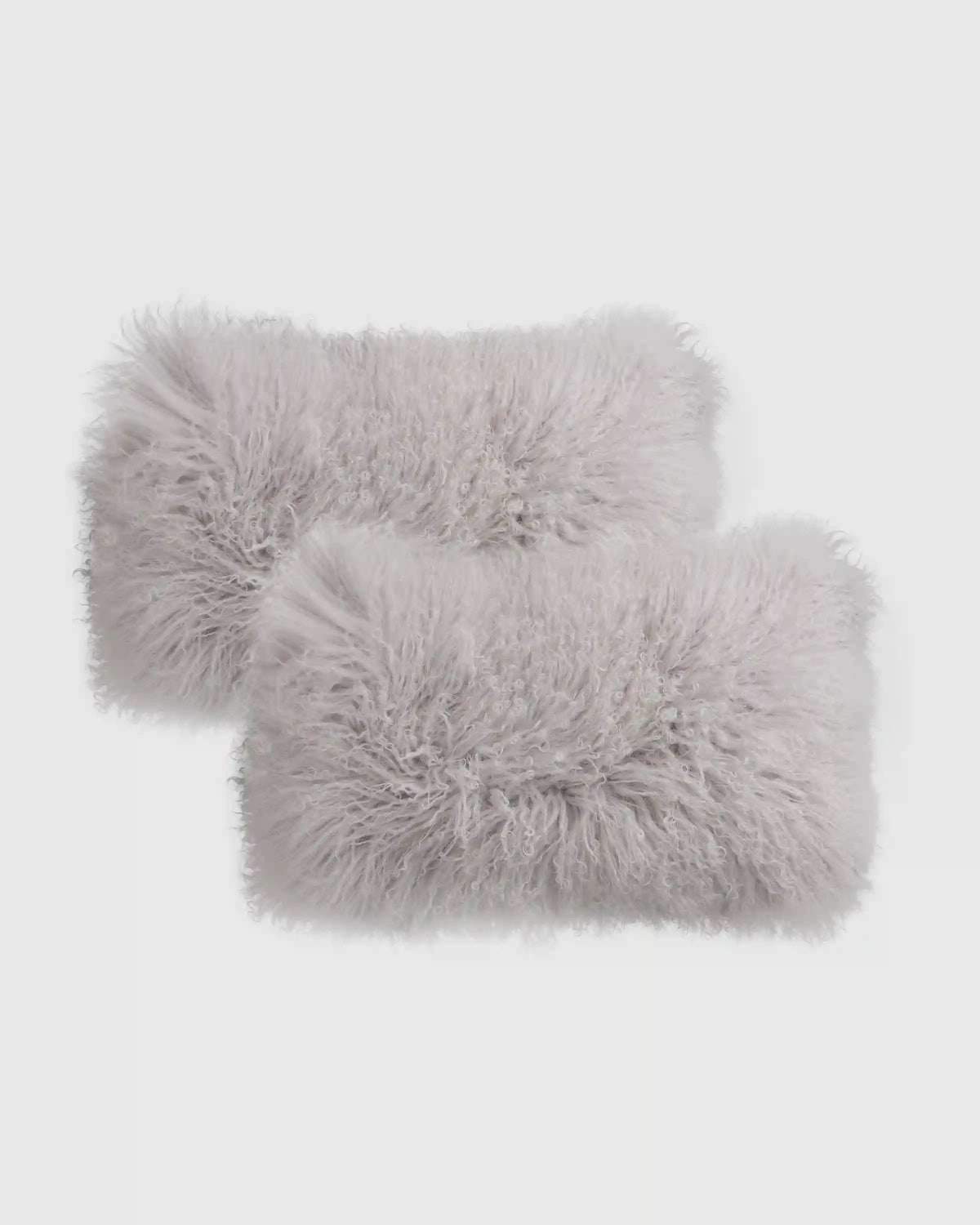 Luxe Mongolian Lamb Pillow Cover (Set of 2)
