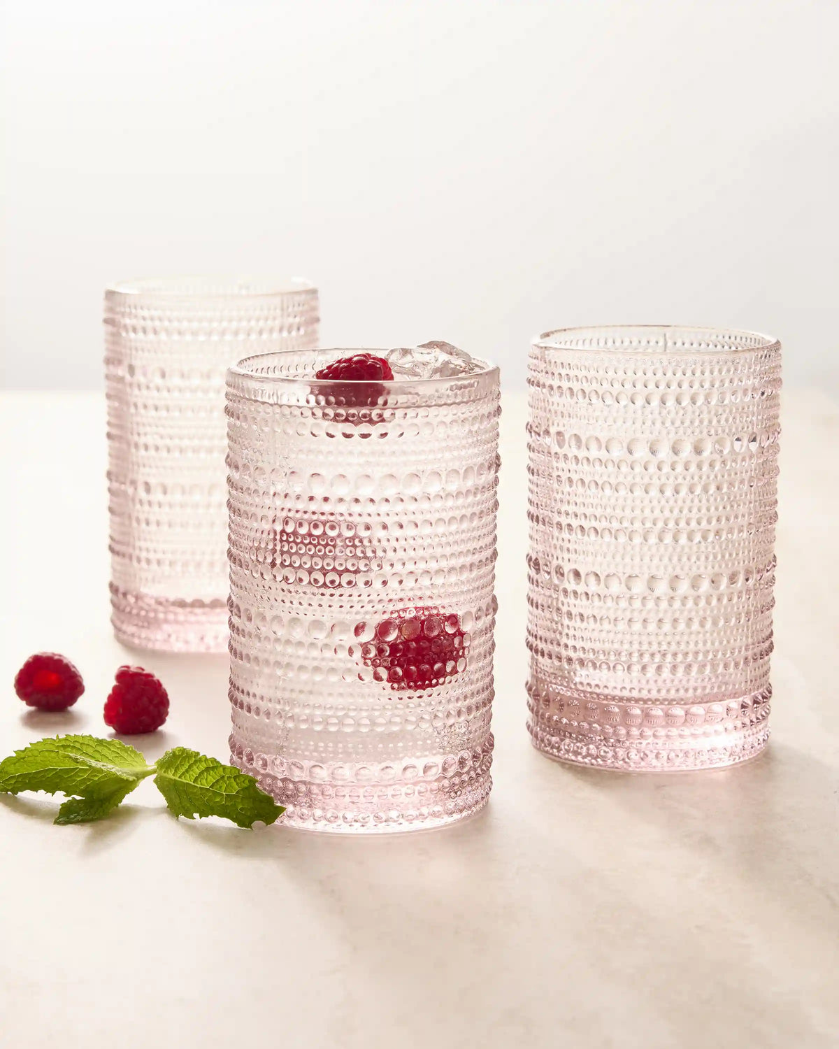 Jupiter Tall Glass Tumbler, Set of 6