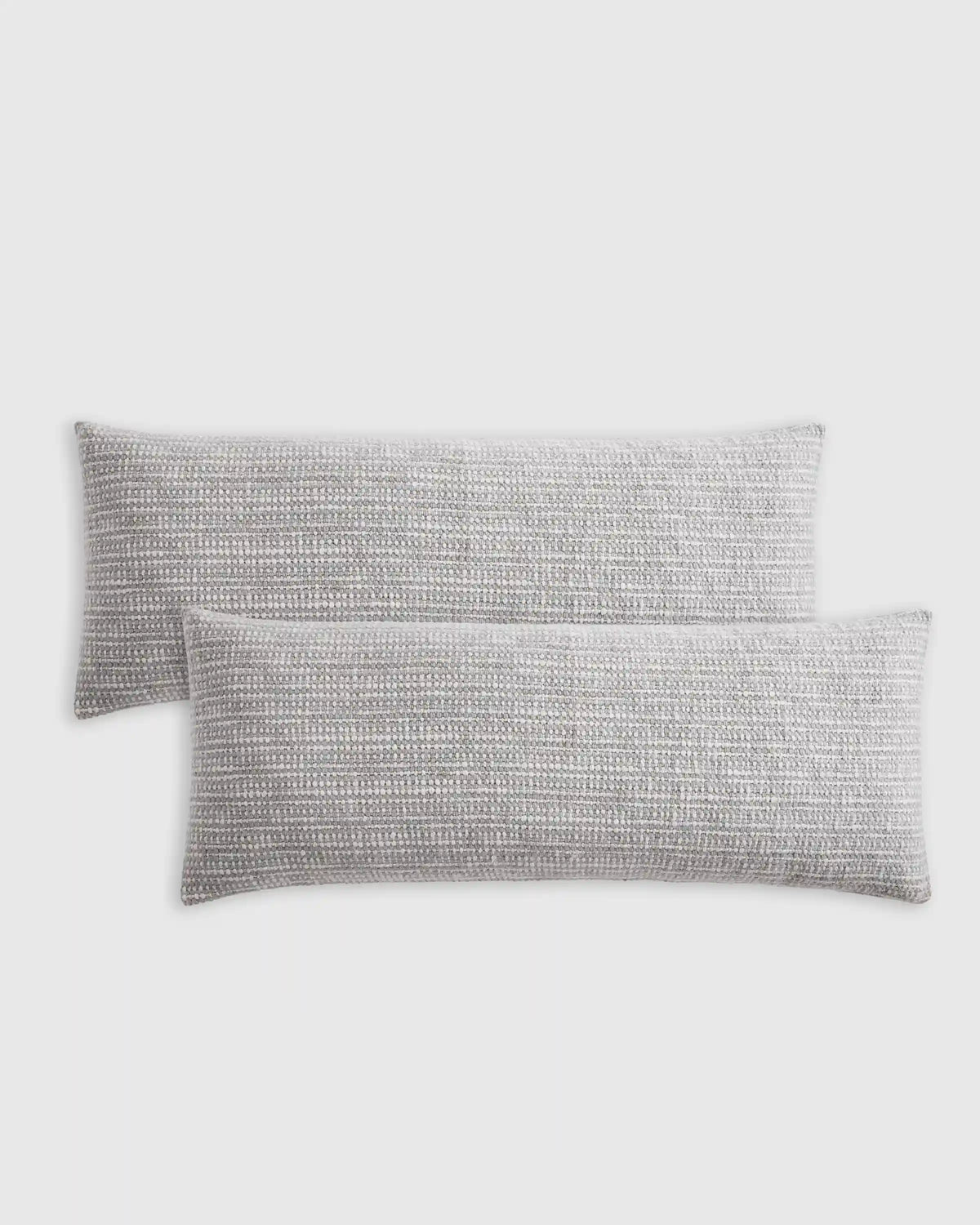 Wool Linen Textured Pillow Cover (Set of 2)